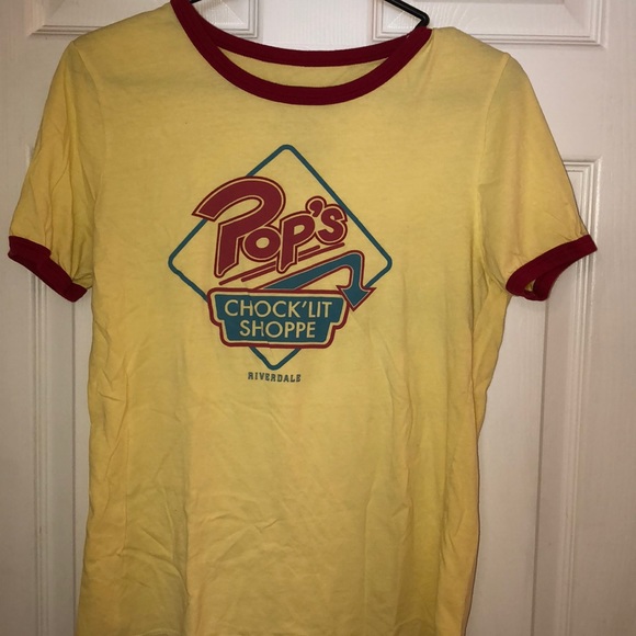 Ripple Junction Tops Riverdale Tshirt Yellow And Red Medium Poshmark